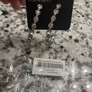 Paparazzi Earrings - Royal Reveler (Black)